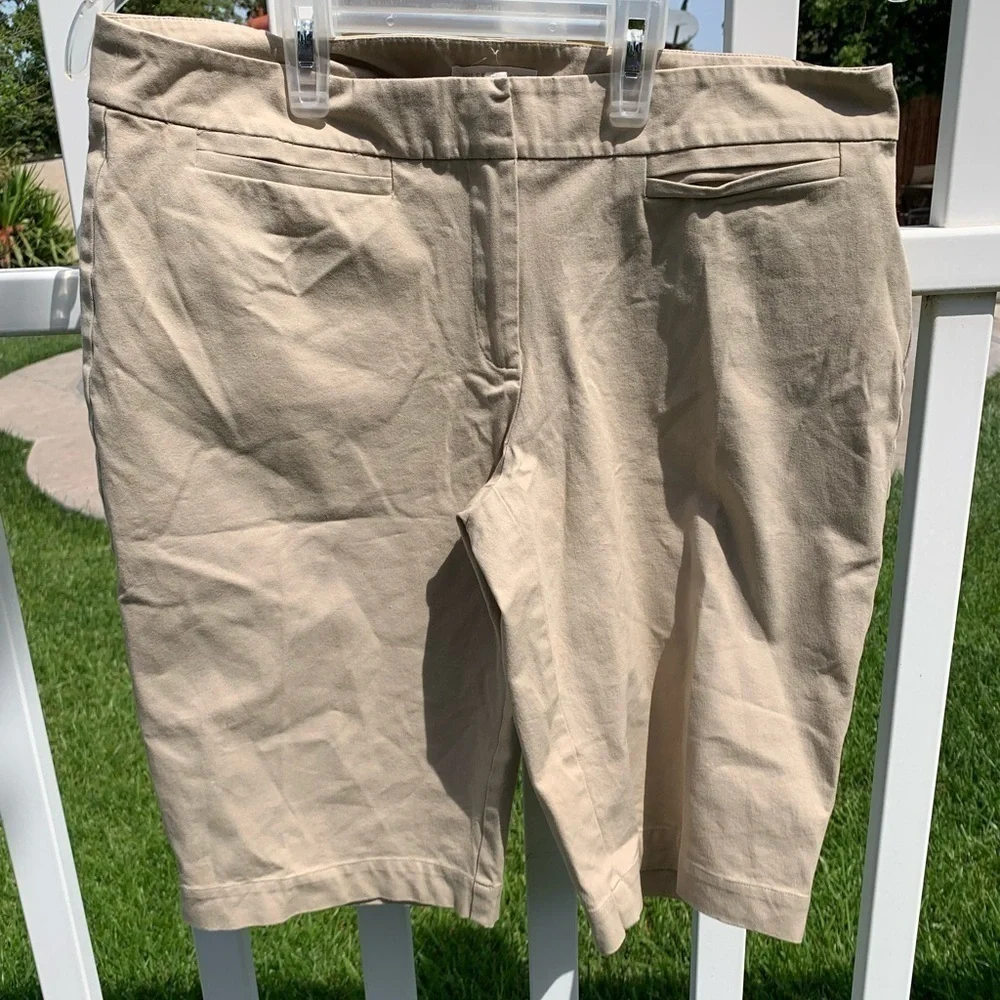 Eileen fisher chino bermuda shorts